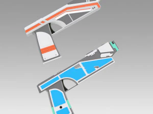 Star Wars Sabine Armor Bundle Prop Réplica De Cosplay Modelo de Impressão 3D