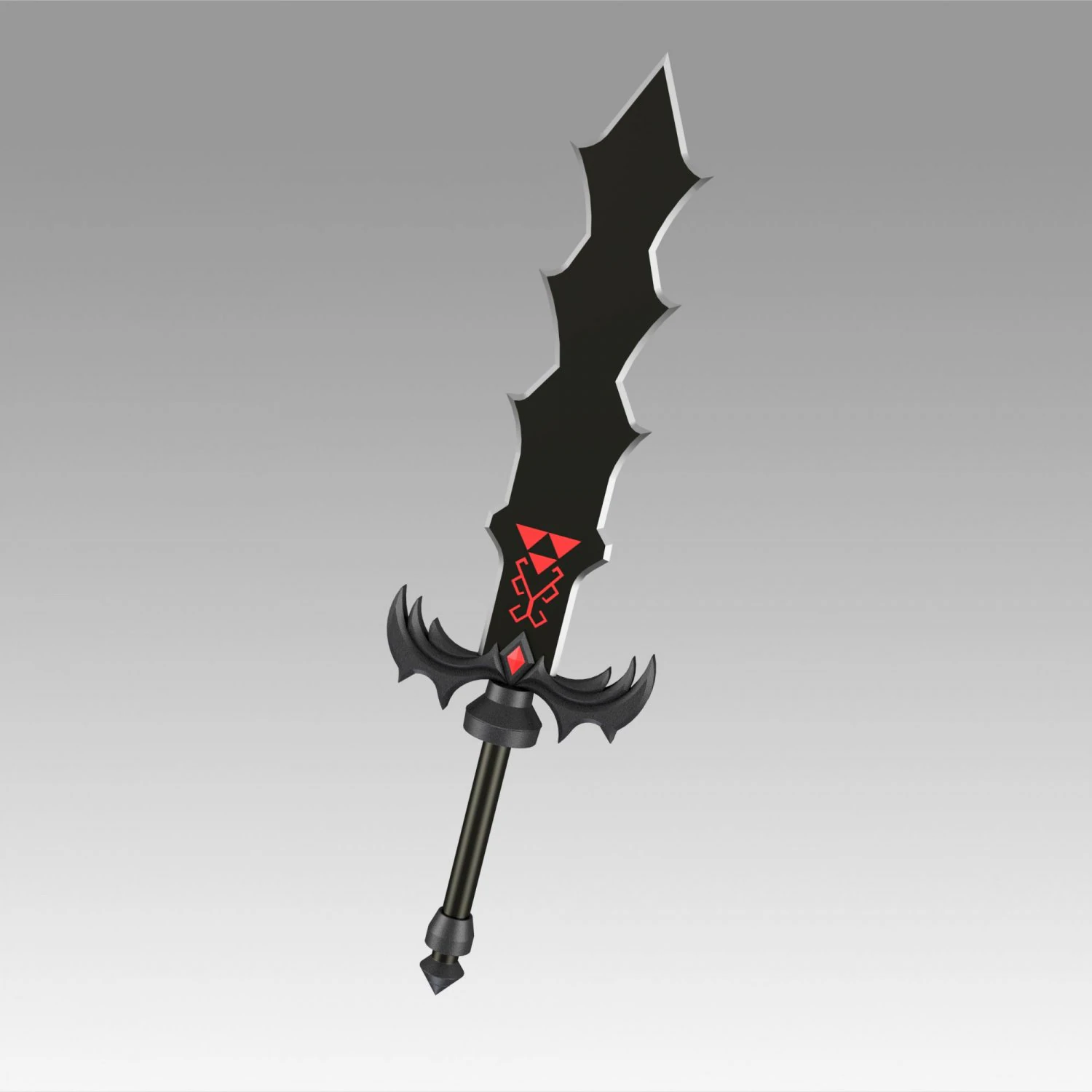 the legend of zelda skyward sword demon king sword 3D Print Model .c4d .max .obj .3ds .fbx .stl .blend 