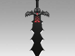 the legend of zelda skyward sword demon king sword 3D 프린트 모델