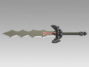 the legend of zelda skyward sword demon king sword 3D Print Model