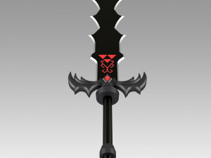 the legend of zelda skyward sword demon king sword 3D 프린트 모델