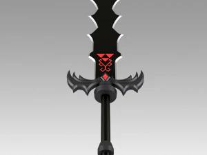 the legend of zelda skyward sword demon king sword 3D Print Model