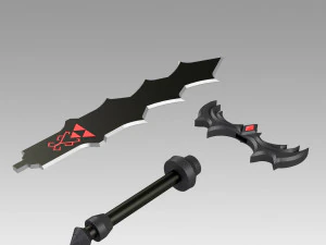 the legend of zelda skyward sword demon king sword 3D Print Model