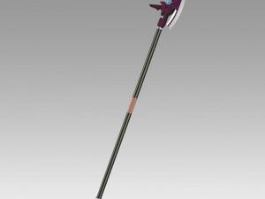 the legend of heroes trails of cold steel iii ash carbide axe 3D Принт Модель