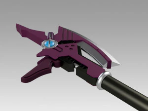 the legend of heroes trails of cold steel iii ash carbide axe 3D Print Model