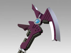 the legend of heroes trails of cold steel iii ash carbide axe 3D Print Model