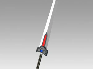 destino destino extra grande ordem sabre espada corajosa Modelo de Impressão 3D