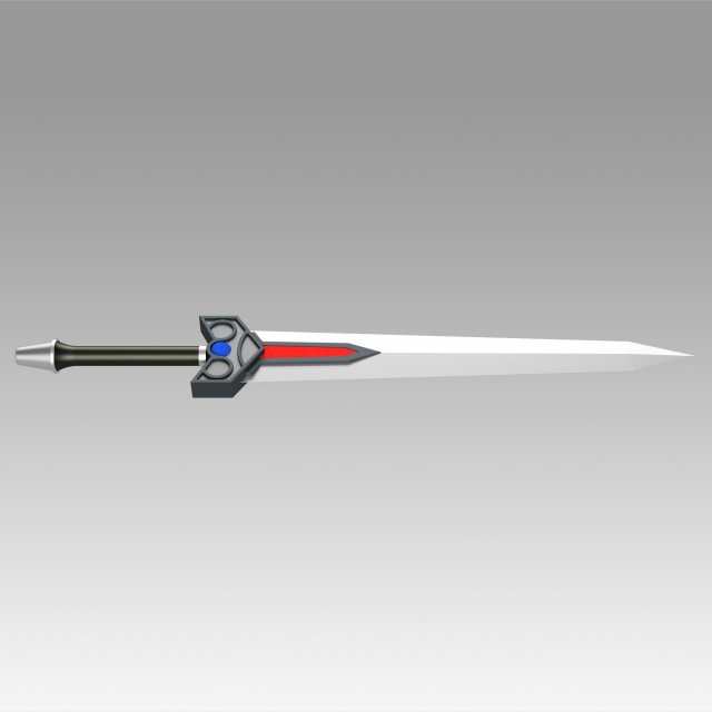 Genshin Impact Wolf's Gravestone Cosplay Sword 3D Model STL File –  Porzellan Props