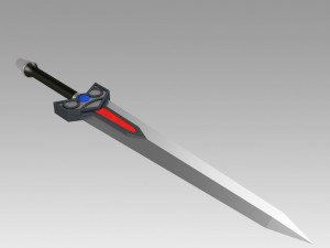 fate extra fate grand order saber brave sword Modelo de Impressão 3D