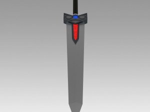 fate extra fate grand order saber brave sword Modelo de Impressão 3D