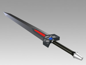 fate extra fate grand order saber brave sword Modelo de Impressão 3D