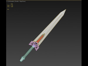 fate extra fate grand order saber brave sword Modelo de Impressão 3D