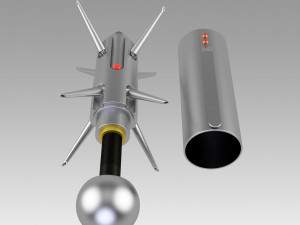 mangalore grenade the fifth element replica prop cosplay 3Dプリントモデル