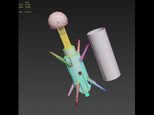 mangalore grenade the fifth element replica prop cosplay 3Dプリントモデル
