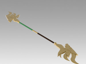 league of legends lol luxanna crownguard the lady of luminosity staff 3D Принт Модель