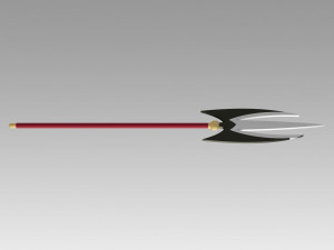 one piece charlotte katakuri spear cosplay prop 3D Print Model