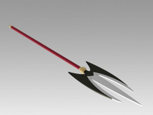 one piece charlotte katakuri spear cosplay prop 3D Print Model