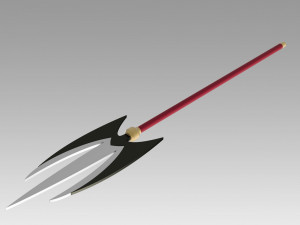 one piece charlotte katakuri spear cosplay prop 3D Print Model