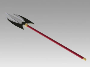 one piece charlotte katakuri spear cosplay prop 3D Print Model