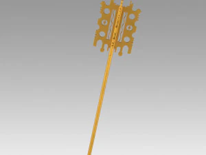 adere&ccedil;os de r&eacute;plica de chave do quinto elemento cosplay Modelo de Impressão 3D