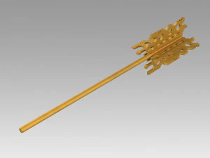 fifth element key replica props cosplay 3D Print Model