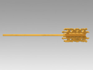 fifth element key replica props cosplay Modelo de impresión 3D