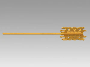 fifth element key replica props cosplay 3D Print Model