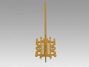 fifth element key replica props cosplay Modelo de impresión 3D