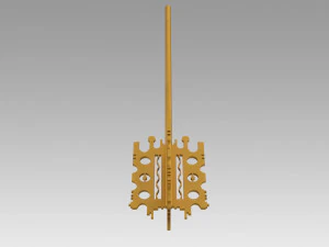 fifth element key replica props cosplay 3D Print Model