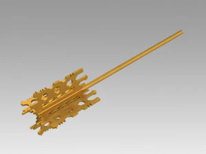 fifth element key replica props cosplay 3D Print Model