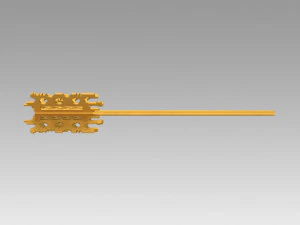 fifth element key replica props cosplay 3D Print Model