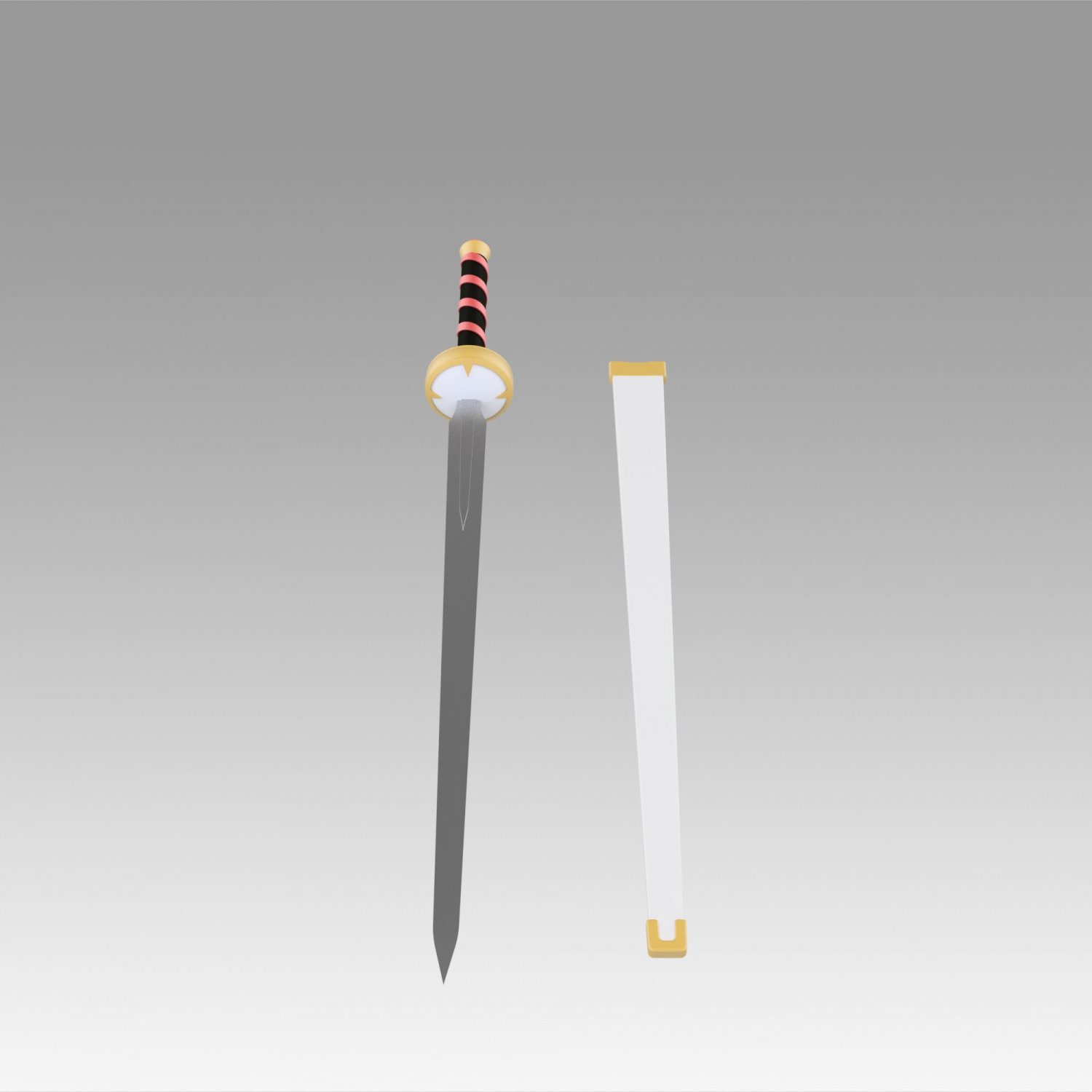 Sword Art Online Kirito Ordinal Scale Main Sword 3D model 3D printable