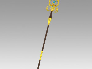 goblin slayer priestess crutch cosplay prop replica 3D Принт Модель