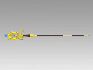 goblin slayer priestess crutch cosplay prop replica 3D-Druckmodell