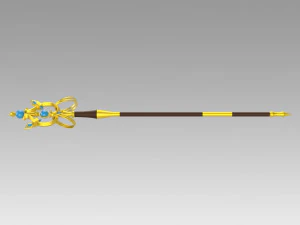 goblin slayer priestess crutch cosplay prop replica 3D Print Model