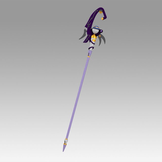 the legend of heroes trails of cold steel emma millstein staves 3D 프린트 모델 .c4d .max .obj .3ds .fbx .stl .blend 