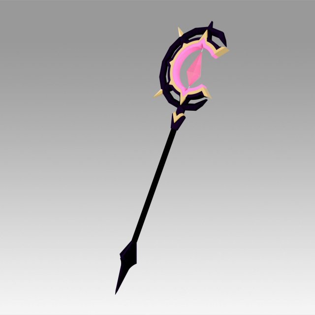 league of legends lol coven leblanc cosplay prop Model do druku 3D .c4d .max .obj .3ds .fbx .stl .blend 