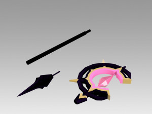 league of legends lol coven leblanc cosplay prop Model do druku 3D