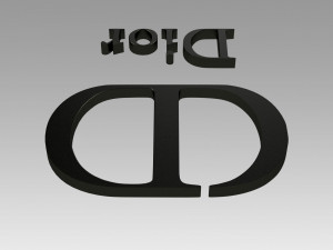 dior paris logo 3D Print Model