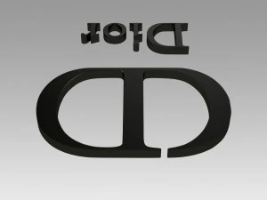 dior paris logo 3D Print Model
