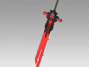 Yoru Sword - Mihawk Weapon High Quality - One Piece Live Action Modelo de  Impressão 3D