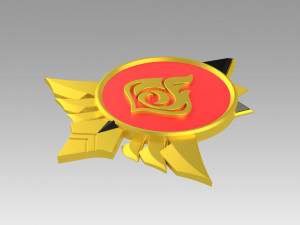 genshin impact diluc vision cosplay accessory prop Modelo de Impressão 3D
