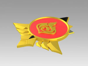 genshin impact diluc vision cosplay accessory prop 3D Print Model