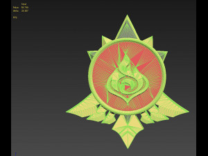 genshin impact diluc vision cosplay accessory prop Modelo de Impressão 3D