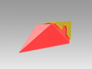 genshin impact diluc brooch cosplay accessory prop 3D Print Model