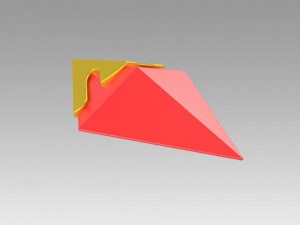 genshin impact diluc brooch cosplay accessory prop 3D Print Model