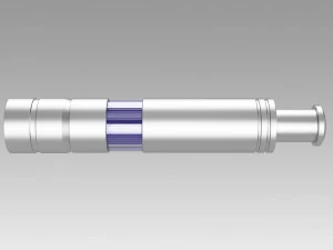 dark matter aluminum hypo blood draw medical tool 3D Print Model