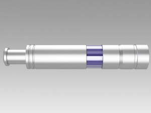 dark matter aluminum hypo blood draw medical tool 3D Принт Модель