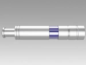 dark matter aluminum hypo blood draw medical tool 3D Print Model