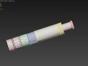 dark matter aluminum hypo blood draw medical tool 3D Print Model